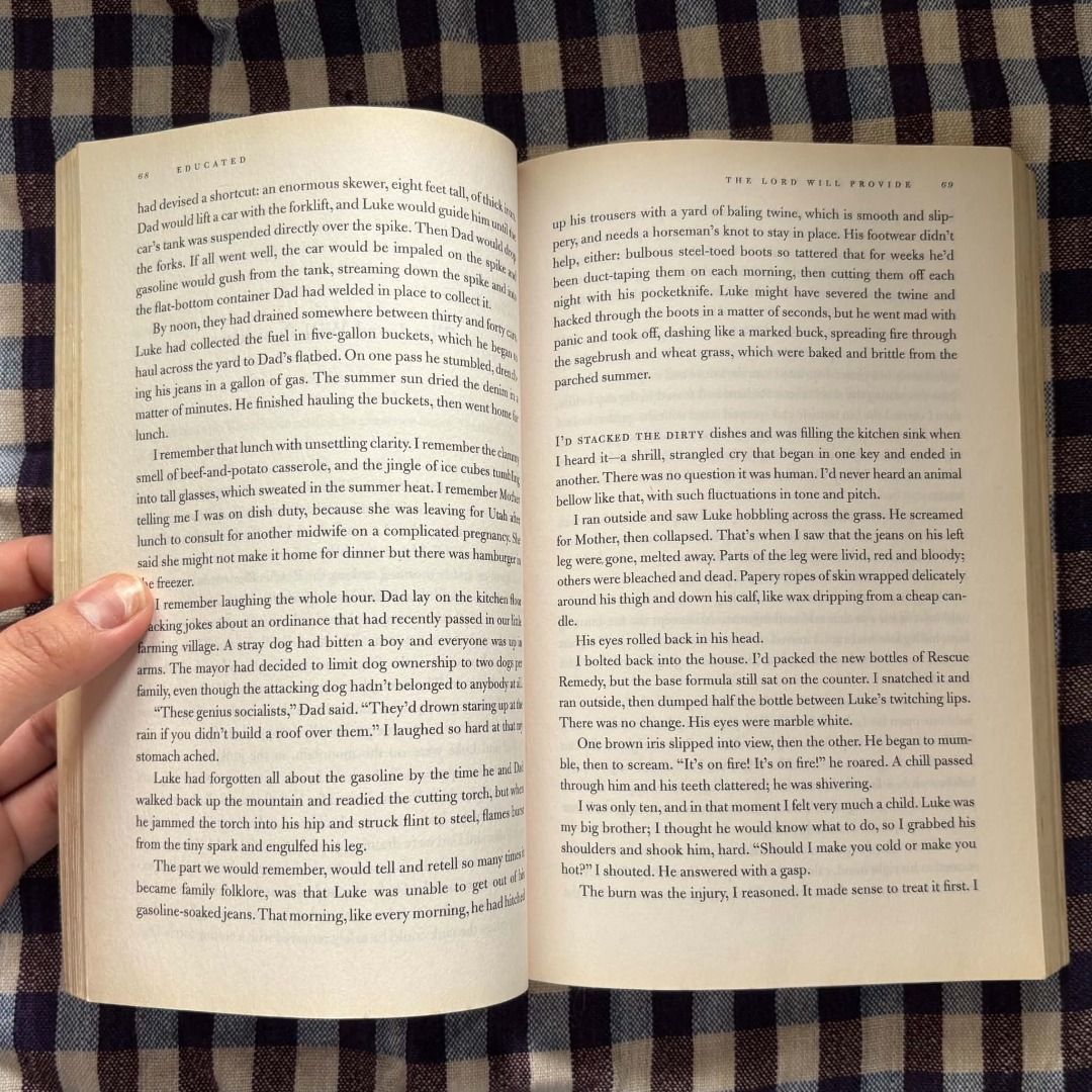 Educated by Tara Westover (Category: Storybooks) located in Pasig City. Submitted by patacab (Listing ID 1466769167, Image 3). Description: - Secondhand, yellowed due to age - Lightly used with slight tear and creases on the cover and underlined text - Please see photos for the actual condition.