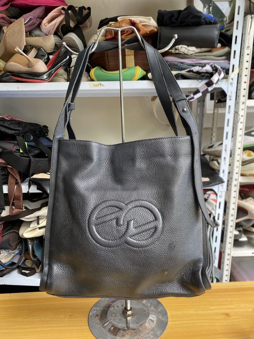 EGOIST Embossed Logo Shoulder Bag (Category: Shoulder Bags) located in Davao. Submitted by jennicaestrella_1995 (Listing ID 1466565250, Image 1). Description: .