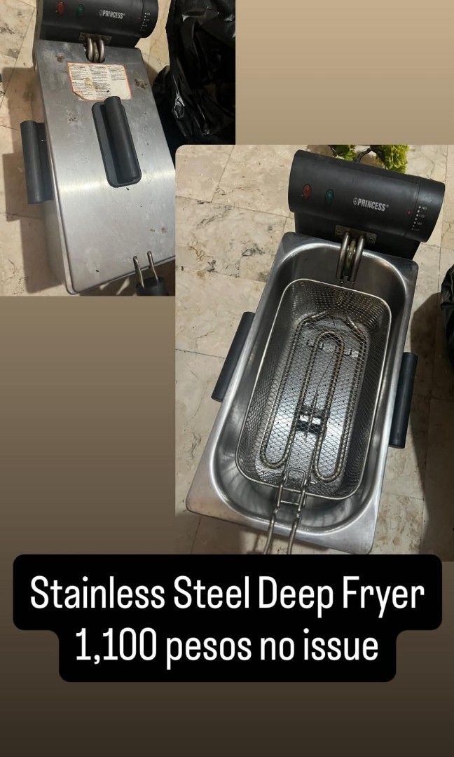 ELECTRIC FRYER (Category: Fryers) located in Marikina City. Submitted by -vintage.shop- (Listing ID 1466601432, Image 1). Description: NEW.