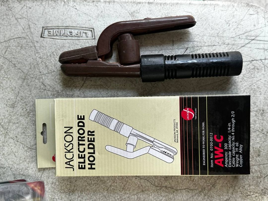Electrode Holder Specs: 300A (Category: Everything Else Others) located in Manila. Submitted by 09171479278_elsie. (Listing ID 1466649311, Image 3). Description: Electrode Holder Specs: 300A.