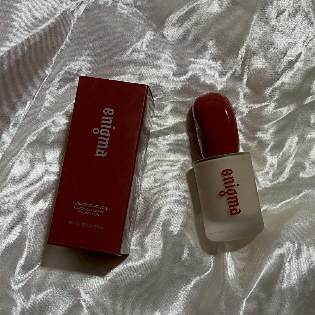 ENIGMA FOUNDATION (IVORY) (Category: Makeup) located in Manila. Submitted by 3z6lia (Listing ID 1466744126, Image 2). Description: • this is an extra bottle and ‘di pa ubos first ko coz umitim ako !! • bought it on tiktok na walang sale:( • selling it instead of throwing coz sayang • mop: maribank • mod: JNT • Luzon-Based (Abra).