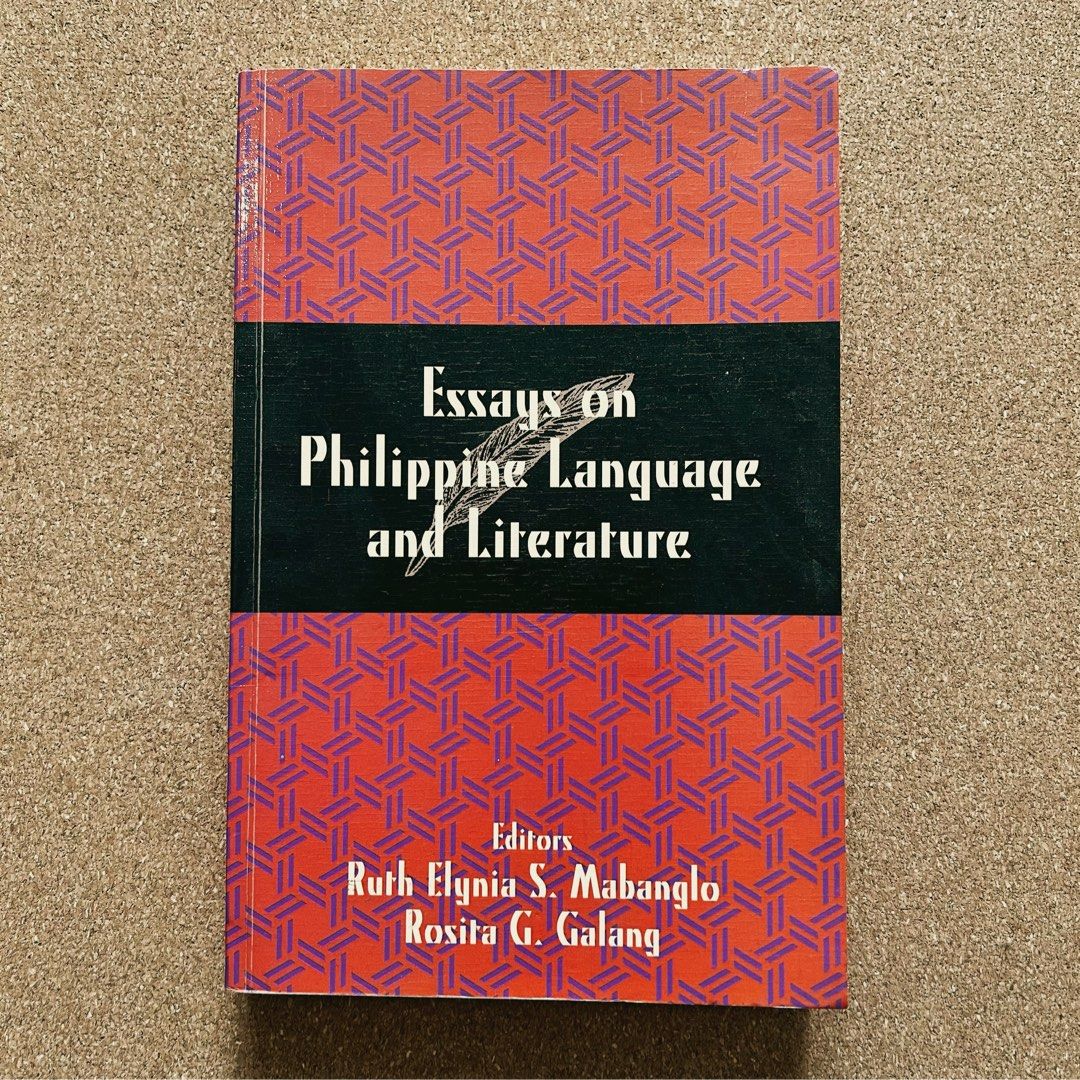 Essays on Philippine Literature (Category: Storybooks) located in Quezon City. Submitted by thelastofherkind (Listing ID 1466573537, Image 1). Description: Very minor foxing only on sides. Pages are pristine. :) Contents posted. .