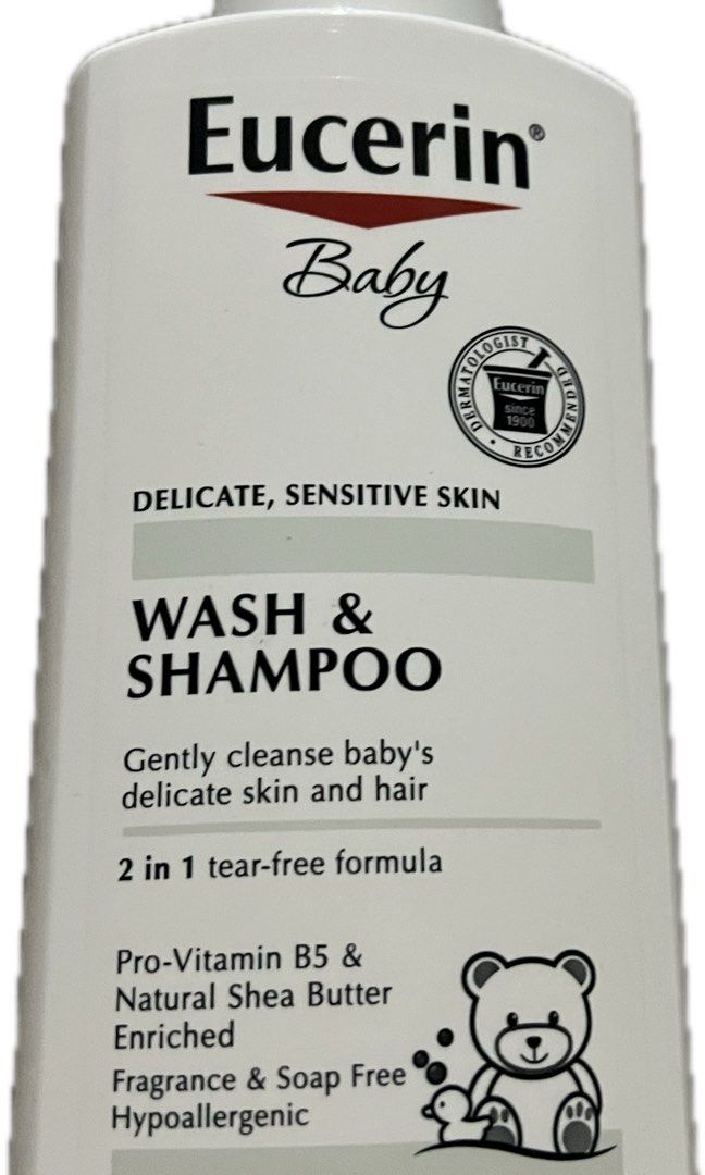 Eucerin Baby Wash and Shampoo (Category: Bath) located in Quezon City. Submitted by theluxurycityph. (Listing ID 1466769123, Image 2). Description: Eucerin Baby Wash and Shampoo.
