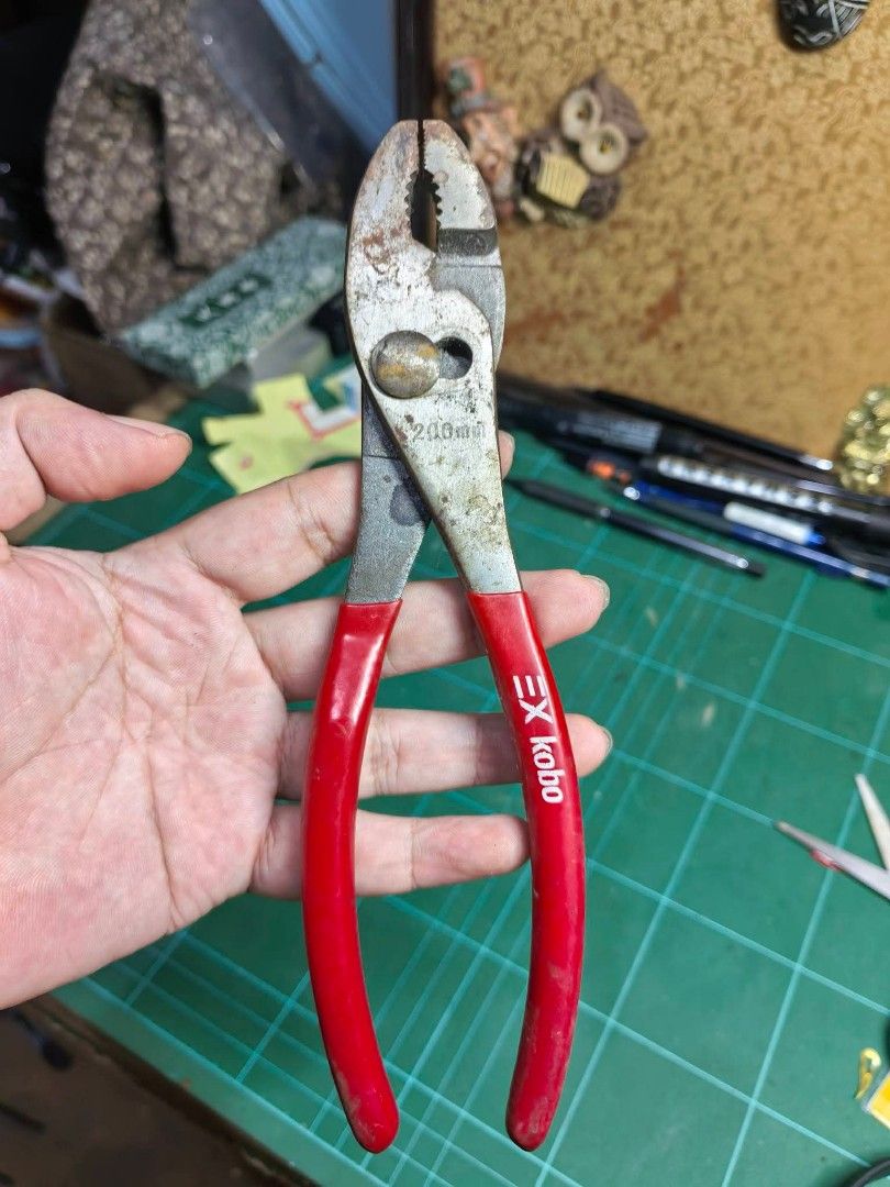 EX Kobo 200mm Slip-joint Combination Pliers (Category: Home Improvement Tools & Accessories) located in Cebu City. Submitted by dudes_villanueva (Listing ID 1466598689, Image 2). Description: EX Kobo 200mm Slip-joint Combination Pliers In good condition - see all pics for overall condition..
