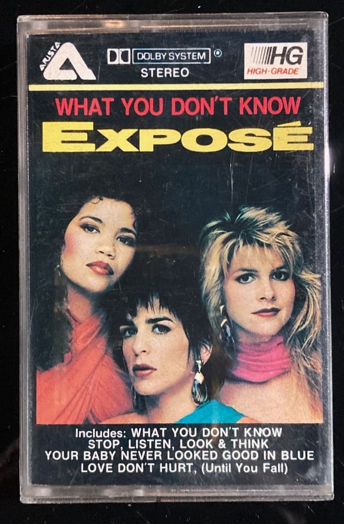 EXPOSE What You Don't Know PHILIPPINES Cassette Tape (Category: CDs & DVDs) located in Manila. Submitted by musika_pilipinas (Listing ID 1466619528, Image 1). Description: .