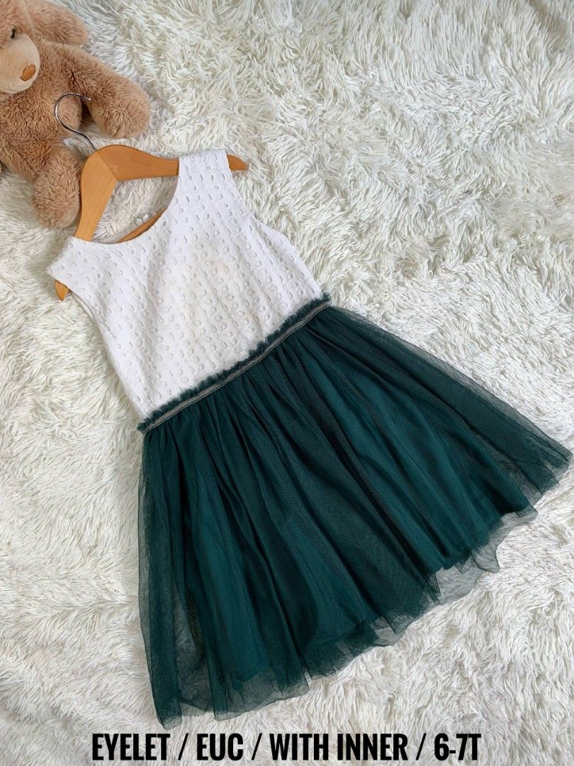 EYELET DRESS 6-7t (Category: Babies & Kids Fashion) located in General Santos City (Dadiangas). Submitted by happyhues_2021 (Listing ID 1466684383, Image 1). Description: .