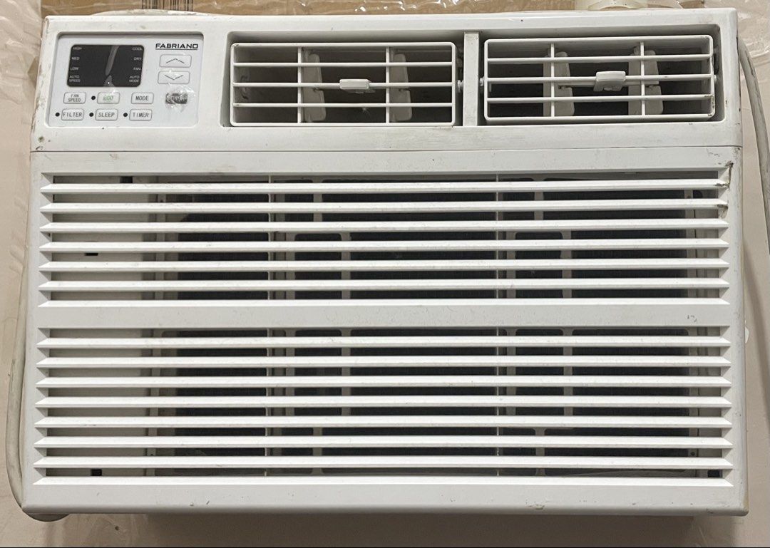 Fabriano 1.5hp Digital Control Window Type Air Conditioner (Top Discharge) (Category: Other Home Appliances) located in Manila. Submitted by arthursells (Listing ID 1466733003, Image 1). Description: 1.5 HP Window Type Aircon — 2nd Hand ✅ Good Working condition ✅ Can be operated using the buttons on the unit ❌ No remote control (lost) 📌 With scratches, marks, and signs of usage on the sides/body from previous installation/removal. Condition: Use