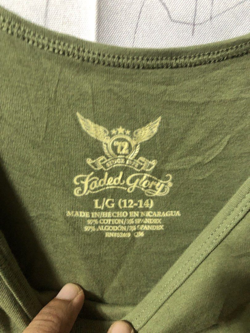 Faded glory tank (Category: Sleeveless) located in Cagayan de Oro. Submitted by kennymiiiiii (Listing ID 1466612096, Image 2). Description: 15*26 No issue.