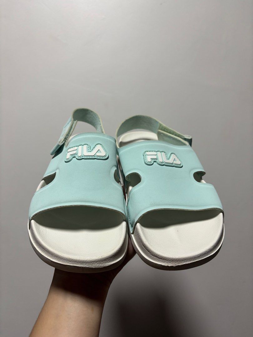Fila sandal (20cm) (Category: Babies & Kids Fashion) located in Imus. Submitted by littlebooythriftstore (Listing ID 1466744545, Image 1). Description: Bacoor.