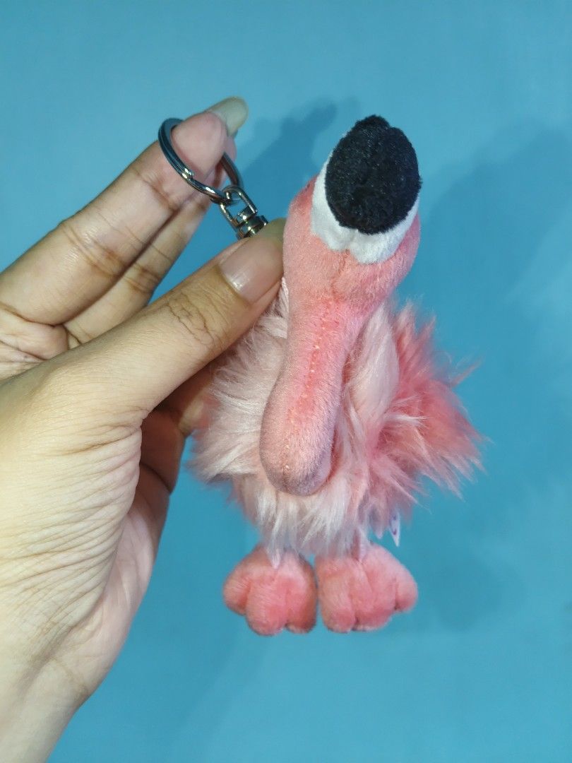 Flamingo keychain NICI BB (Category: Plushies & Soft Toys) located in San Marcelino. Submitted by cmplushies (Listing ID 1466653935, Image 3). Description: .