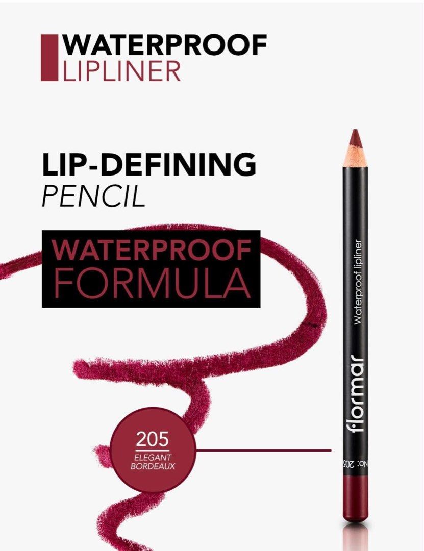 Flormar Waterproof Lip Liner (Category: Makeup) located in Manila. Submitted by nhycxnixx (Listing ID 1466681347, Image 2). Description: Flormar Waterproof Lip liner 80 pesos each Brand new.