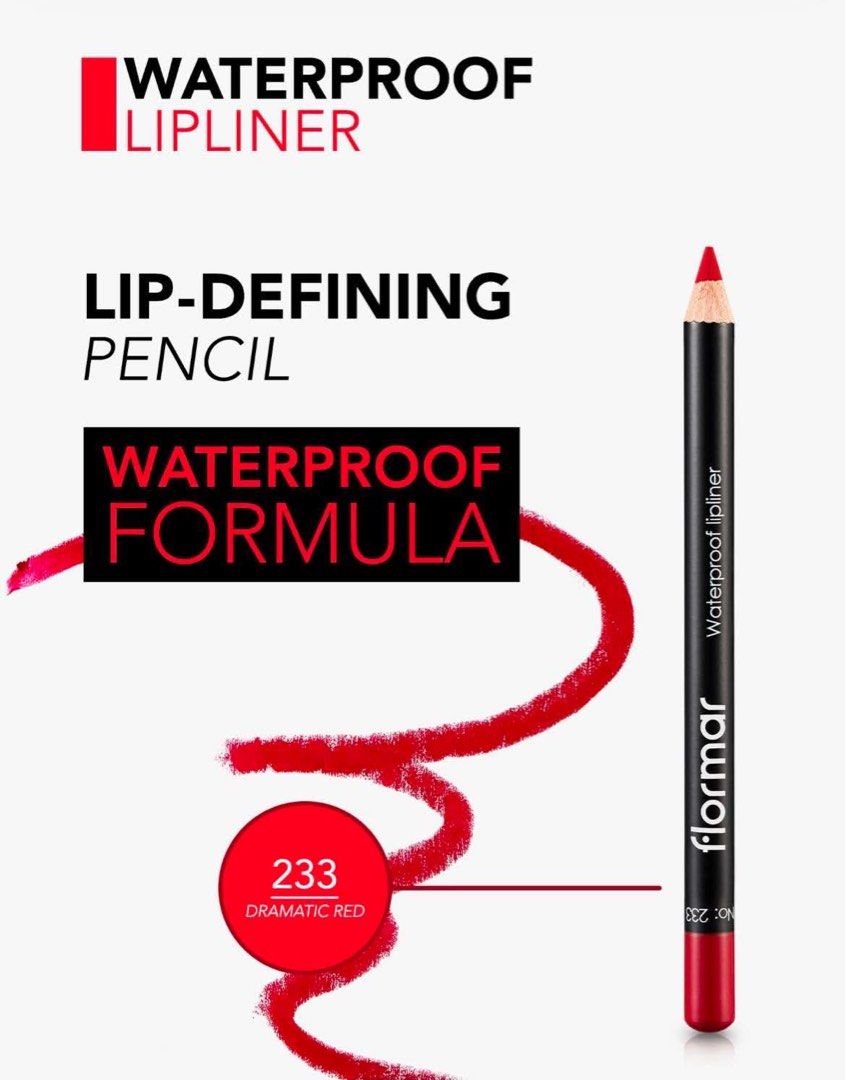 Flormar Waterproof Lip Liner (Category: Makeup) located in Manila. Submitted by nhycxnixx (Listing ID 1466681347, Image 3). Description: Flormar Waterproof Lip liner 80 pesos each Brand new.