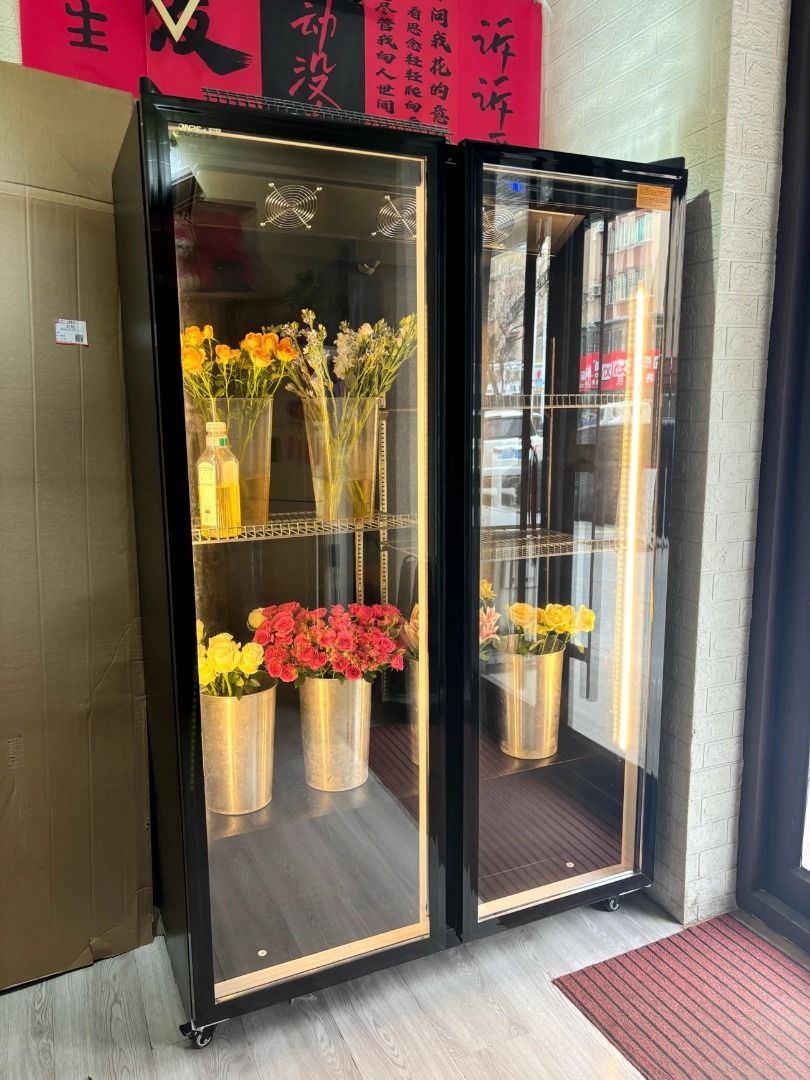 💕鮮花展示櫃Flower display case 100%全新 冷藏雪櫃 鮮花店專用 冷藏鮮花保鮮櫃 風冷無霜 展示櫃, 家庭電器, 廚房 ...