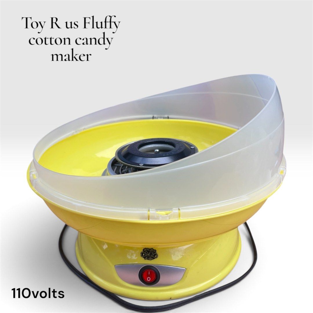 Fluffy cotton candy maker (Category: Other Kitchen Appliances) located in Zamboanga. Submitted by lcomprendio26013 (Listing ID 1466702019, Image 1). Description: 2 👁PLEASE READ THE DESCRIPTION BEFORE YOU ORDER OR CHAT ME👍 AUTHENTIC Brand: Toy R us 110 volts Wysiwyg Working condition 📢pay today,ship out tomorrow 📢All picture posted are actual item that will you get 📢📢pg hnd aq makarply dto sa carousel paki messge aq sa peysbuk SEARCH LZ FIGU