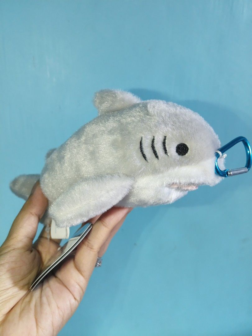 fluffy gray shark plush keychain (Category: Plushies & Soft Toys) located in San Marcelino. Submitted by cmplushies (Listing ID 1466660068, Image 2). Description: .