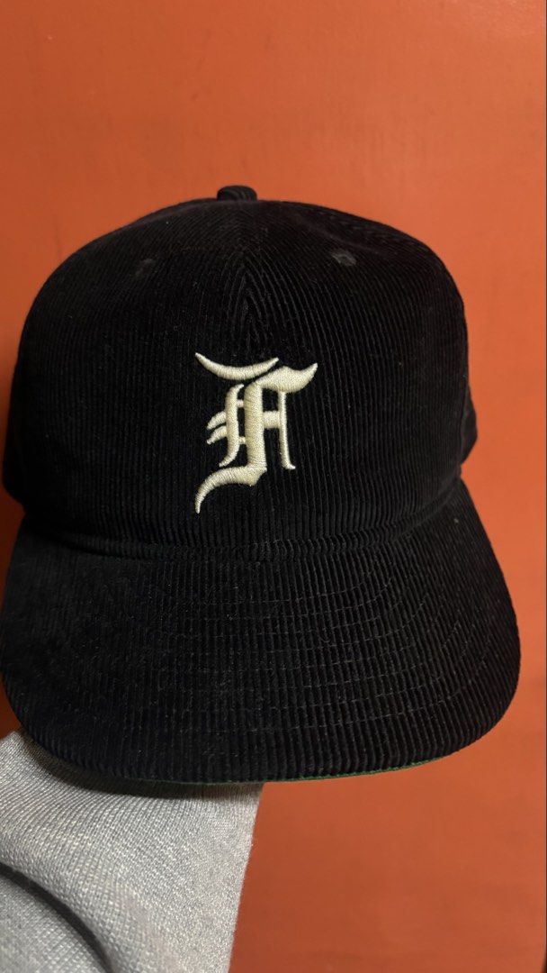 FOG x New Era (Category: Caps & Hats) located in Manila. Submitted by dacapguyph (Listing ID 1466697950, Image 1). Description: New Era x FOG Corduroy 7 1/4 ( Fits 7 3/4) Retro .