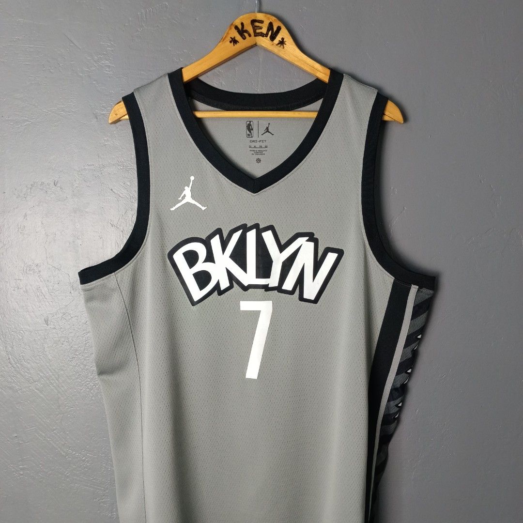 For Men - Durants - Brooklyn Nets Jersey (Category: Tshirts & Polo Shirts ) located in Bacolod City. Submitted by drop.ph (Listing ID 1466662597, Image 3). Description: Jordan - Brooklyn Nets Statement Edition Kevin Durant Jersey Authentic *Size XL - 24x30 *Excellent cloth *Scratch hole (di tagos) *Price: 1,200php *Add SF if outside Bacolod City.