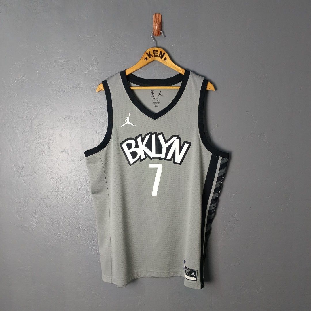 For Men - Durants - Brooklyn Nets Jersey (Category: Tshirts & Polo Shirts ) located in Bacolod City. Submitted by drop.ph (Listing ID 1466662597, Image 1). Description: Jordan - Brooklyn Nets Statement Edition Kevin Durant Jersey Authentic *Size XL - 24x30 *Excellent cloth *Scratch hole (di tagos) *Price: 1,200php *Add SF if outside Bacolod City.