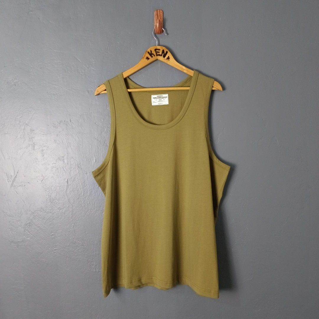For Men - Okonkwo MFG (Category: Tshirts & Polo Shirts ) located in Bacolod City. Submitted by drop.ph (Listing ID 1466682493, Image 1). Description: Okonkwo - Tank Top Authentic *Size XXL fits XL - 22.5x28.5 *Good as New *No Flaws *Price: 680php *Add SF if outside Bacolod City.