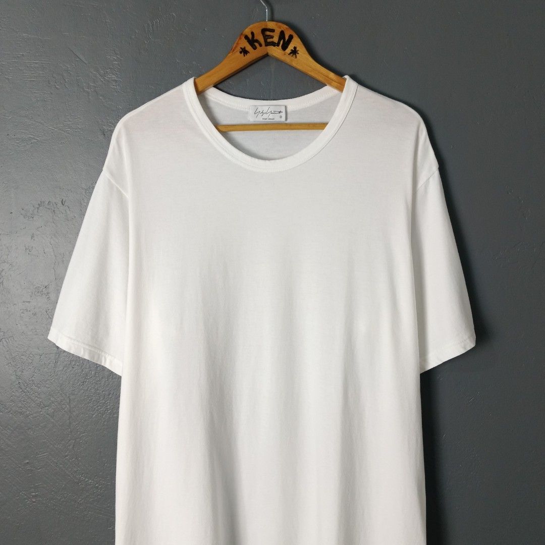 For Men - Yohji Yamamoto (Category: Tshirts & Polo Shirts ) located in Bacolod City. Submitted by drop.ph (Listing ID 1466685974, Image 2). Description: Yohji Yamamoto - Pour Homme Authentic *Oversized *Size L - 24.5x31.5 *Excellent cloth *Dot stain *Price: 1,500php *Add SF if outside Bacolod City.