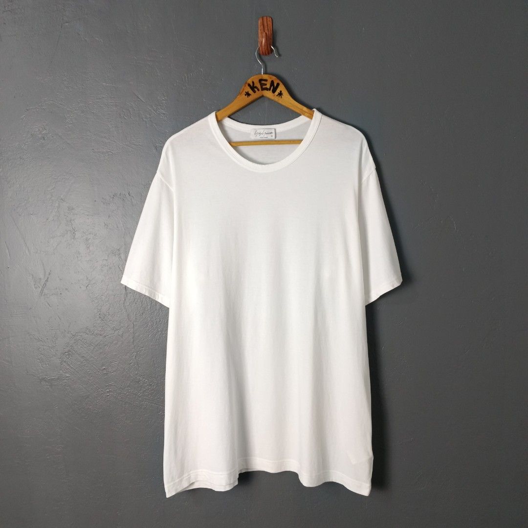 For Men - Yohji Yamamoto (Category: Tshirts & Polo Shirts ) located in Bacolod City. Submitted by drop.ph (Listing ID 1466685974, Image 1). Description: Yohji Yamamoto - Pour Homme Authentic *Oversized *Size L - 24.5x31.5 *Excellent cloth *Dot stain *Price: 1,500php *Add SF if outside Bacolod City.