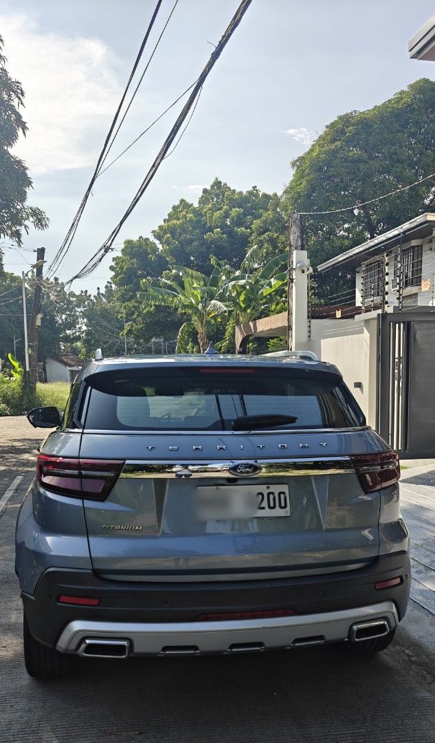 Ford Territory Titanium 24K ODO Auto (Category: Used Cars) located in Paranaque City. Submitted by zhoti (Listing ID 1466575987, Image 2). Description: For Sale: Ford Territory 2021 (Titanium) 23,5xx km upon posting 0 ending plate (fri coding) all stock with regular PMS 100% not flooded Unli check/scan with your own mechanic Used once a week as coding alternative car message for viewing sched Location: Parañaque near Patts College.