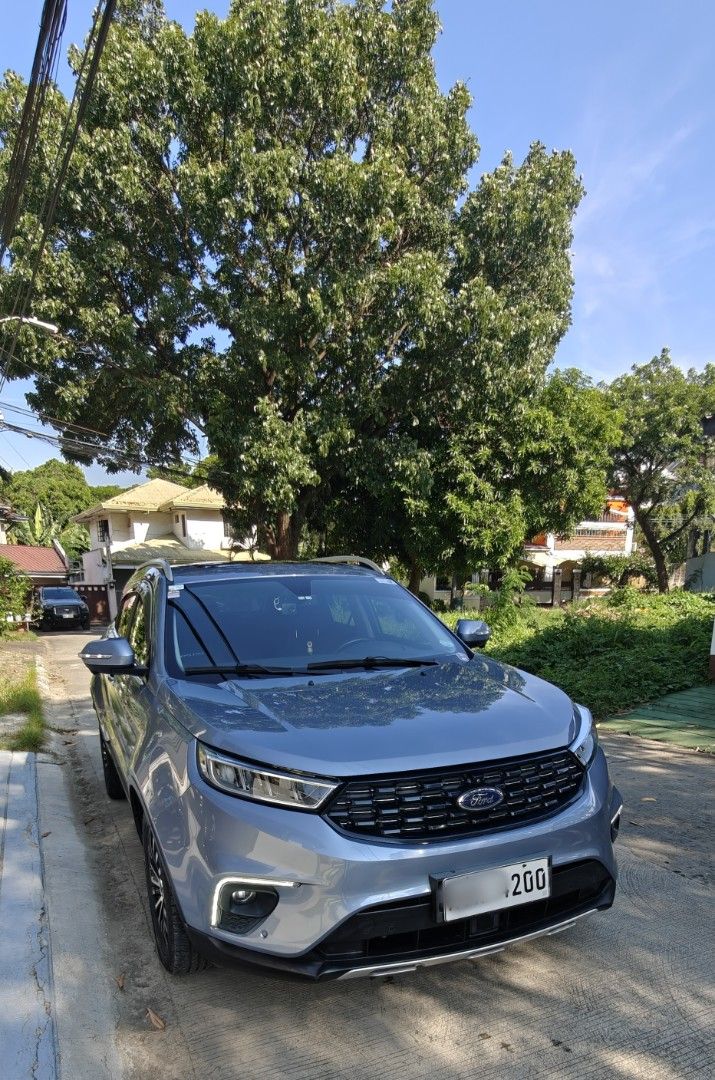 Ford Territory Titanium 24K ODO Auto (Category: Used Cars) located in Paranaque City. Submitted by zhoti (Listing ID 1466575987, Image 1). Description: For Sale: Ford Territory 2021 (Titanium) 23,5xx km upon posting 0 ending plate (fri coding) all stock with regular PMS 100% not flooded Unli check/scan with your own mechanic Used once a week as coding alternative car message for viewing sched Location: Parañaque near Patts College.