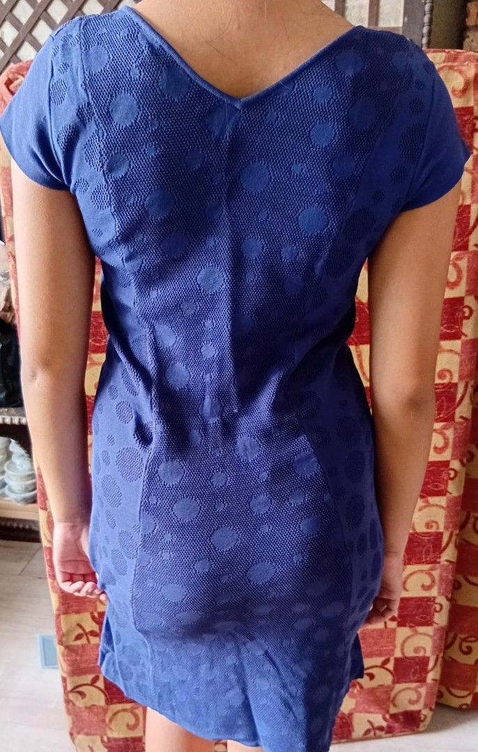 form fitting royal blue mini dress (Category: Dresses) located in San Nicolas. Submitted by mar0316 (Listing ID 1466749476, Image 2). Description: mop---gcash/maya/bank transfer payment first before shipping 3 items & above ---free shipping shipping day--- thursday .