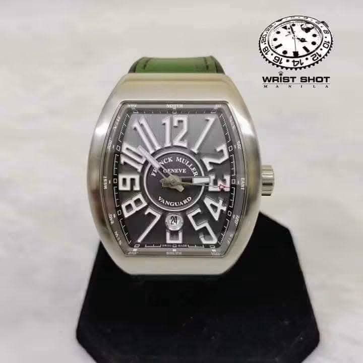 Franck Muller Vanguard (Category: Everything Else Others) located in Quezon City. Submitted by wristshotmanila (Listing ID 1466714732, Image 1). Description: Franck Muller Vanguard 318,500 pesos Titanium Complete set Reference: V45SCDT ACBRTT Rating: 9/10 Foreign AD Movement: automatic Year : 2020 Case: 44mm Crystal: sapphire IG: @wrist_shot_manila TikTok: @wristshotmanila #frankmuller #frankmullerwatch #swissmade #TitaniumWatch #wristshotmanila.