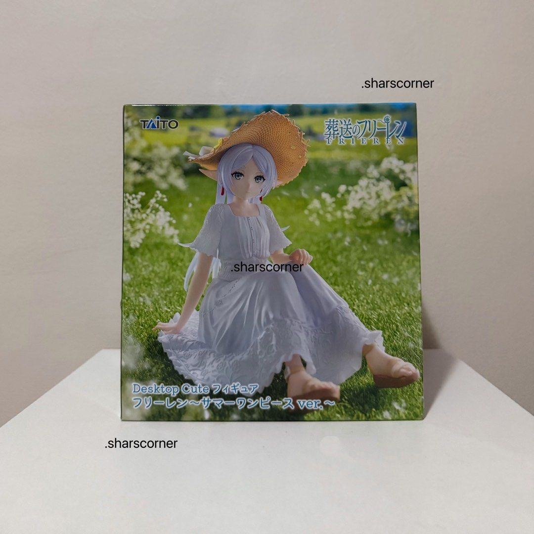 Frieren Desktop Cute MISB (Category: Home Fragrance) located in Manila. Submitted by .sharscorner (Listing ID 1466714339, Image 1). Description: ✅ Sealed ✅ New ✅ All items are authentic ❌ Meet up ❌ Reservation ❌ COD ❌ Trade ❌ Sensitive buyer (especially for sonny angels) MOP: BPI or Gcash Only MOD: J&T J&T pick up schedule: T&Th only Thank you! 😊.