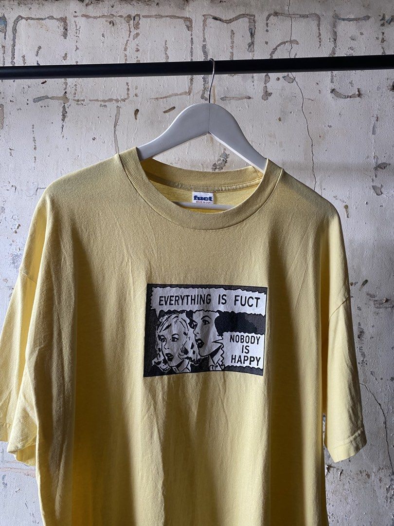 FUCT - Vintage “Everything is Fuct” Tee (Category: Tshirts & Polo Shirts ) located in Puerto Princesa. Submitted by something___. (Listing ID 1466642369, Image 2). Description: FUCT - Vintage “Everything is Fuct” Tee Tagged Size: XL Dimensions Length: 31 Width: 24 Condition: Excellent Color rate: 9.3 Flaws: Gently used.