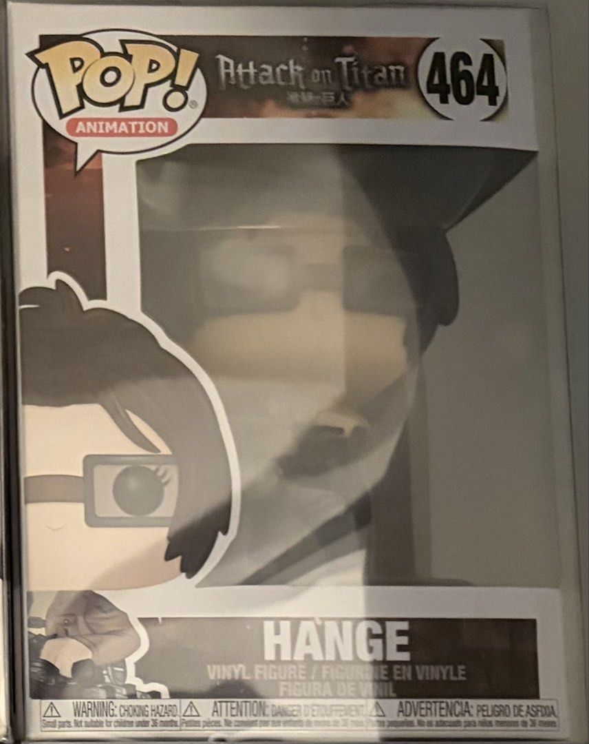 Funko Pop Attack on Titan Hange 464 (Category: Figurines & Statues) located in Las Pinas. Submitted by sc.moo04 (Listing ID 1466765469, Image 1). Description: .