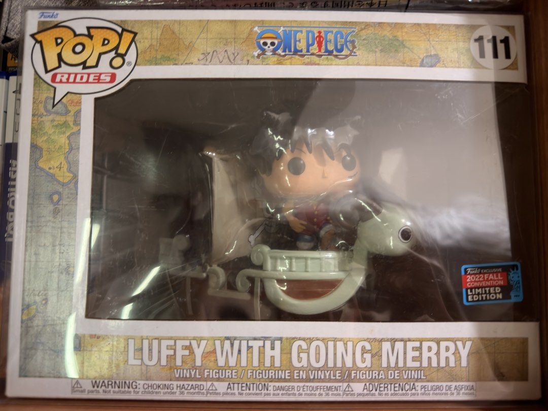 Funko Pop One Piece Lot (mostly Luffy) (Category: Figurines & Statues) located in Quezon City. Submitted by charles_ong (Listing ID 1466741237, Image 3). Description: Selling as lot Total of 21 funko pops NOOB All comes with free protector even rides and wanted posters.