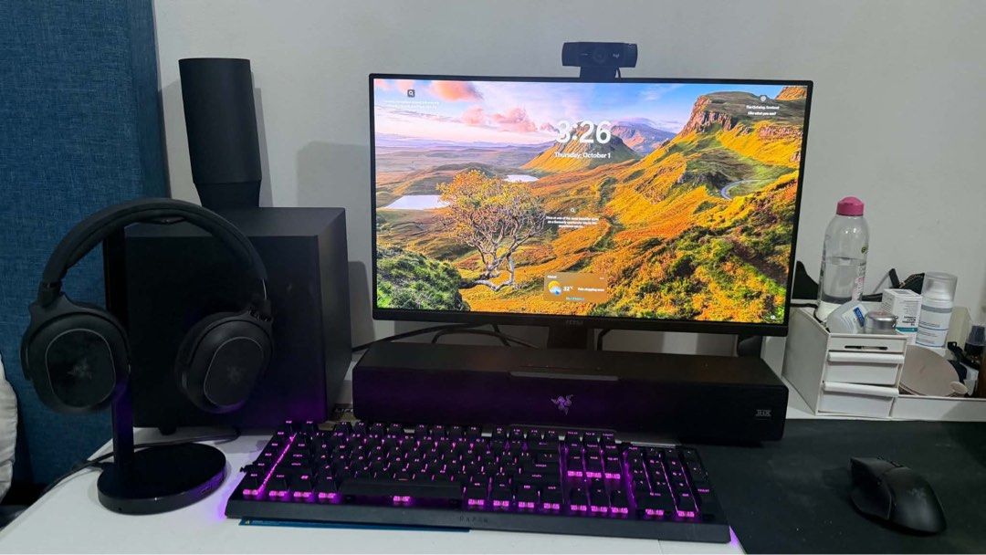 Gaming PC + Monitor (Category: Desktops) located in Manila. Submitted by rainrainth03168 (Listing ID 1466583693, Image 1). Description: 🚚 MOVING OUT SALE! 🚚 🖥️ GAMING SETUP 📍 Makati 💰 BUNDLES • PC + monitor: ₱54,000 • PC only: ₱46,000 PC SPECS • CPU: AMD Ryzen 5 5600X • GPU: MSI GeForce RTX 4060 • RAM: 16GB DDR4 3200MHz • Storage: 1TB M.2 SSD • Motherboard: MSI A520M-A PRO • PSU: MSI MAG A650 650W • Case: MSI MAG PANO M100R 🖥️ MONITOR • MSI