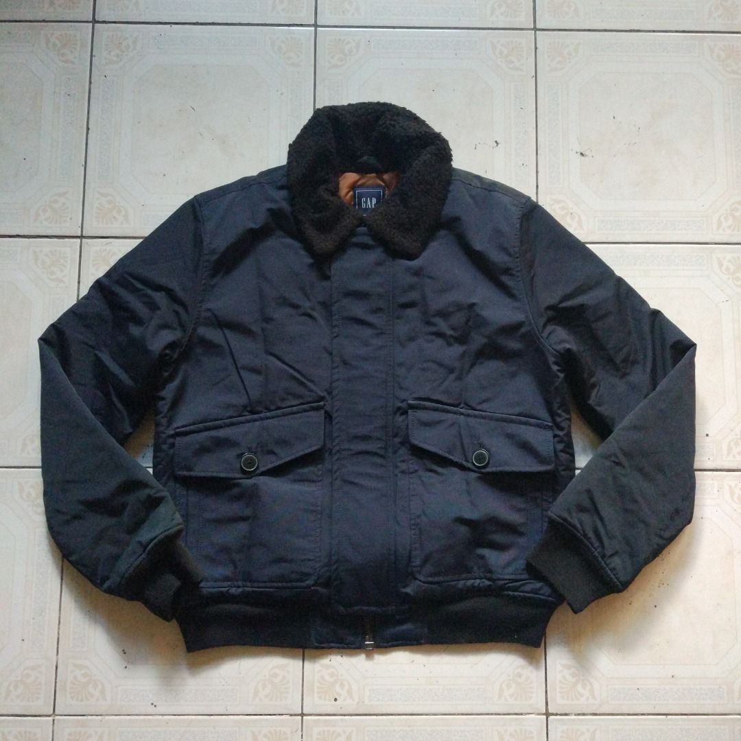 Gap Blue Aviator Jacket S (Category: Coats, Jackets and Outerwear) located in Pasay City. Submitted by denimdude.ph (Listing ID 1466616101, Image 1). Description: .
