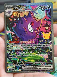 Gengar ex Pokemon 090/128 RR, Toys & Collectibles, Trading Cards, Raw ...