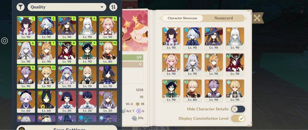 Genshin Account for sale (Category: In-Game Products) located in Paranaque City. Submitted by merlin2099 (Listing ID 1466679170, Image 1). Description: Has zibai prem team Has skirk semi-prem team Has venti hex team 100% Exploration Plenty of limited weapons Will surrender email.