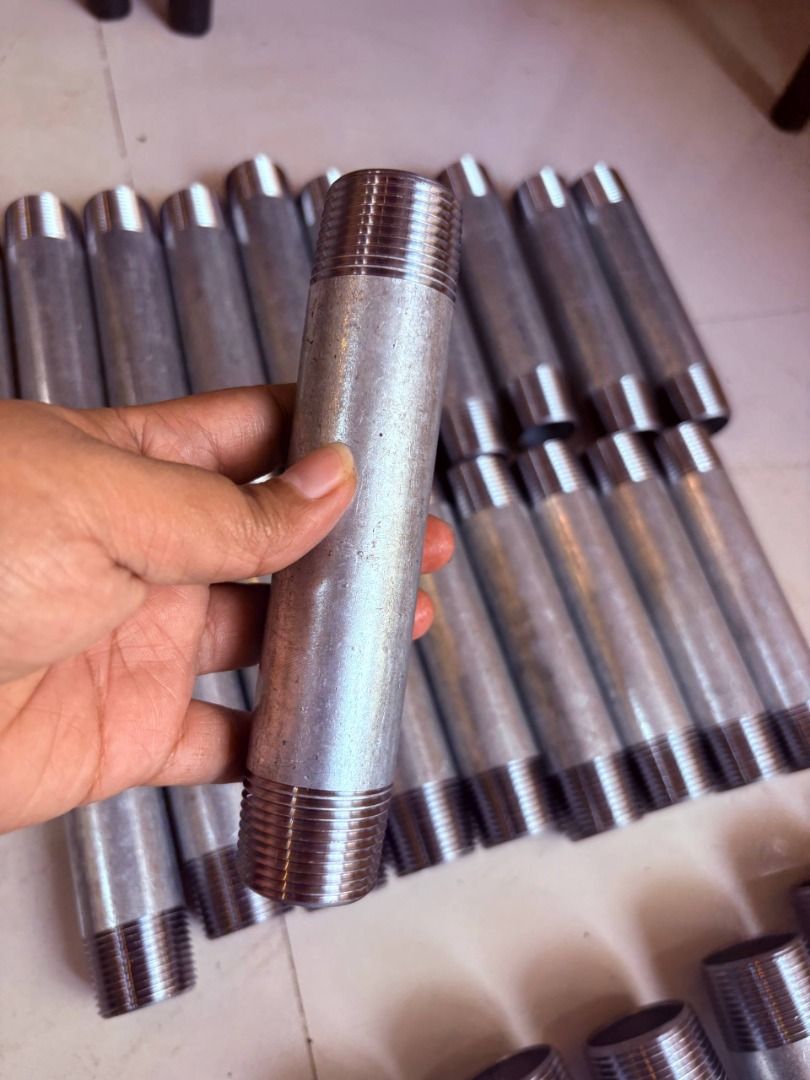 GI NIPPLE (Category: Construction & Building Materials) located in Manila. Submitted by keyliegdforte (Listing ID 1466571898, Image 3). Description: 🔩 GI NIPPLE — STRONG, DURABLE & RELIABLE! 💪 Need a quality fitting for your piping and plumbing projects? Our GI Nipple is ready for the job! ✅ Strong & durable ✅ Reliable threaded connection ✅ Quality galvanized iron material ✅ Ideal for plumbing & piping applications ✅ Available in various sizes 