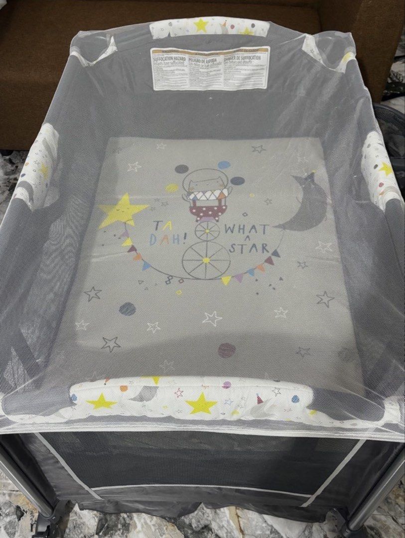 GIANT CARRIER CORRINE PACK & CARRY (Category: Cots & Cribs) located in Calamba. Submitted by hello.aezestuff (Listing ID 1466770004, Image 1). Description: ‼️READ FIRST‼️ • USED BUT NOT ABUSED • MINIMAL STAINS RFS: DECLUTTERING LOCATION: CALAMBA, LAGUNA MODE OF PAYMENT: MAYA/MARIBANK/GCASH MODE OF DELIVERY: LALAMOVE ‼️NO RETURN / NO REFUND / NO EXCHANGE ‼️ ‼️ PAYMENT FIRST, BEFORE SHIP ‼️ .
