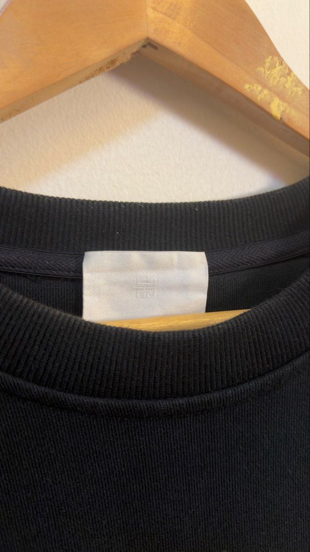 Givenchy Black Logo Sweatshirt (Category: Coats, Jackets and Outerwear) located in Paranaque City. Submitted by preluxeshop_ph (Listing ID 1466765495, Image 3). Description: Givenchy Black Logo Sweatshirt -Iconic Givenchy logo on front -Condition: 9.8/10 -Dimes: Length: 25” Width: 23”.