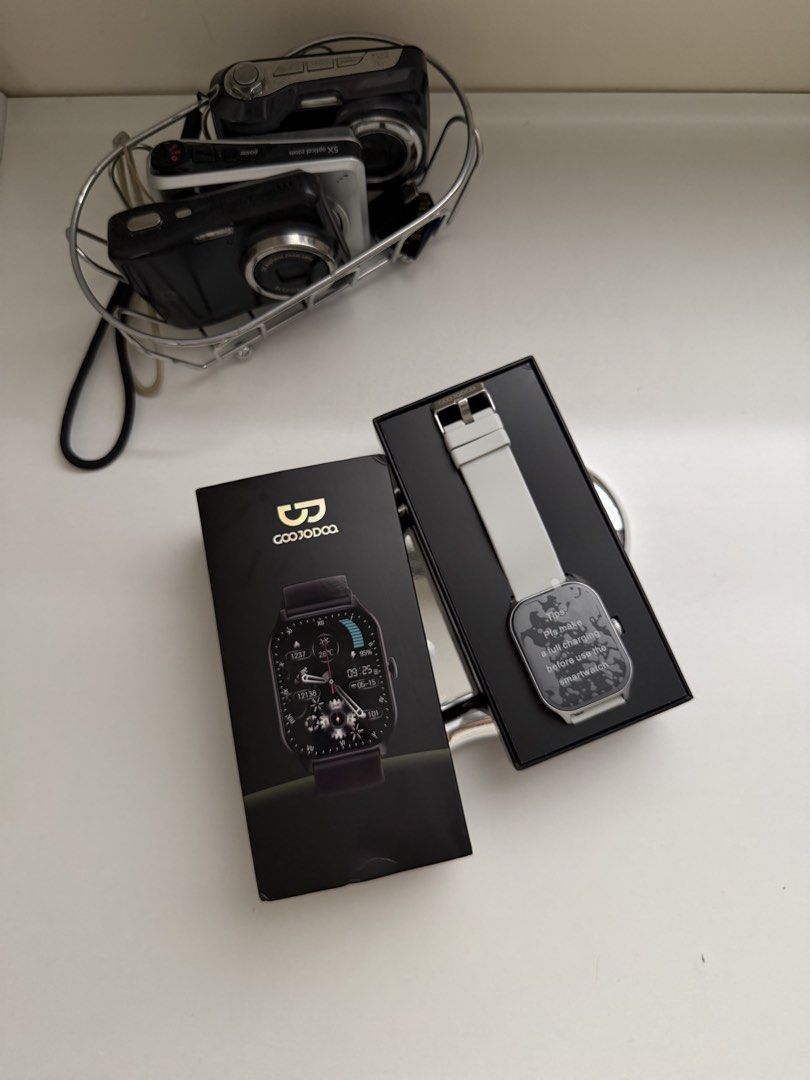Goojodoq Smartwatch (Category: Wearables & Smart Watches) located in Mabalacat. Submitted by fusecollective (Listing ID 1466667465, Image 1). Description: Never been used, complete with box 📍Mabalacat, Pampanga .