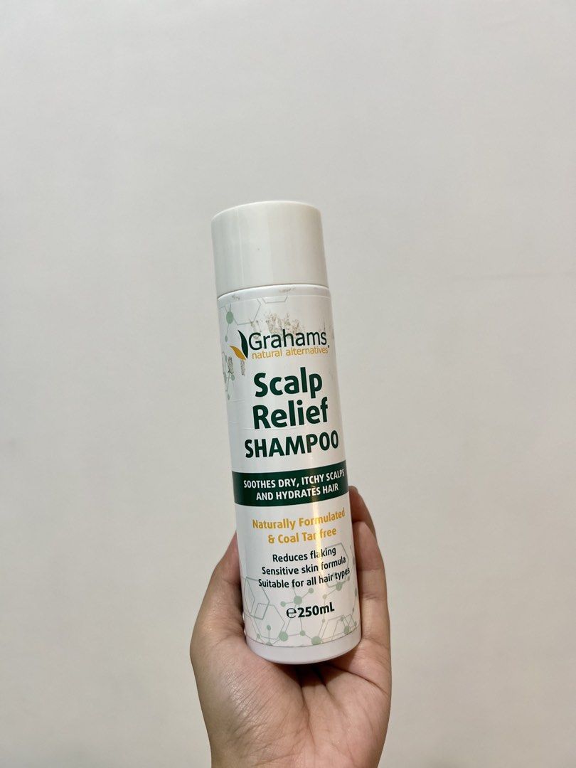 Grahams Natural Scalp Relief Shampoo 250ml (Category: Hair) located in Cainta. Submitted by urbanclosetmnl (Listing ID 1466737800, Image 1). Description: - Brand: Grahams Natural Scalp Relief Shampoo - Size: 250ml bottle - Used few times, about 60-70% left .