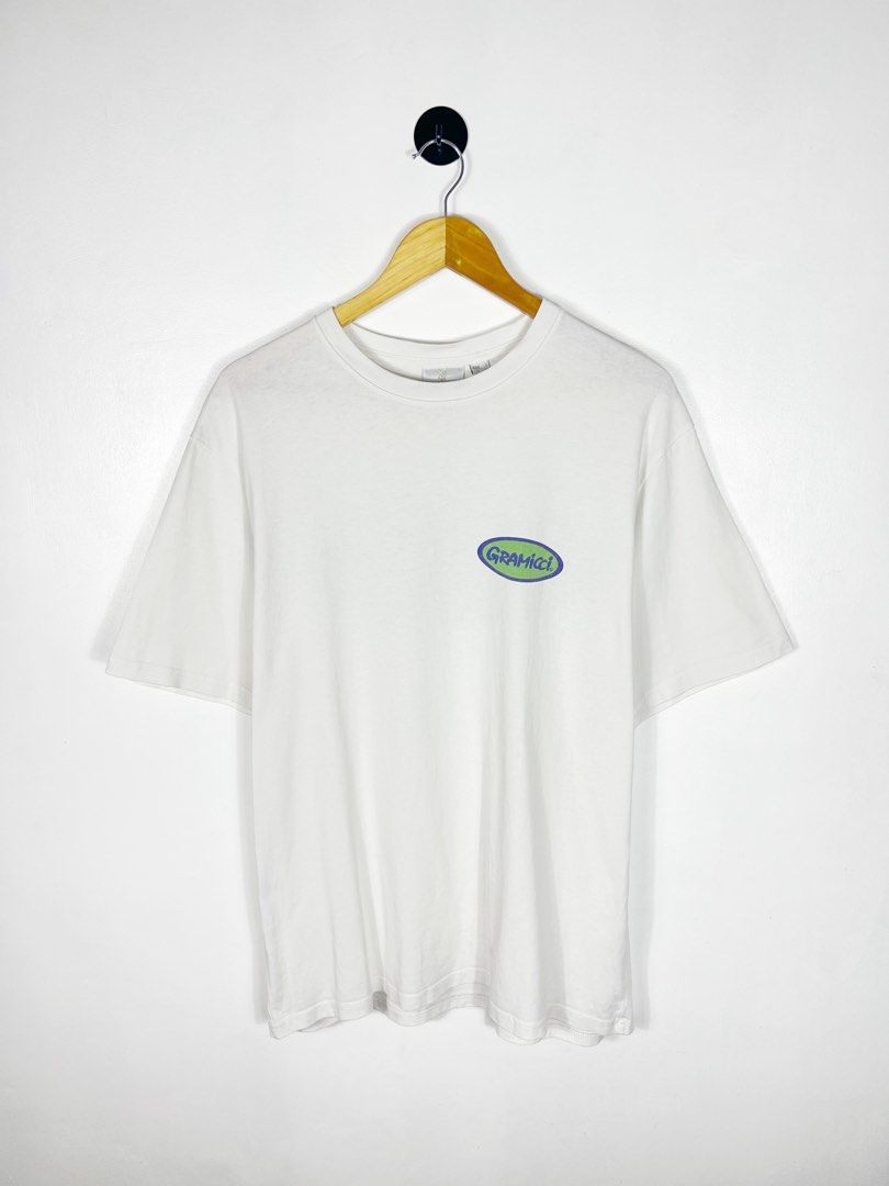 Gramicci Oval Logo Mullet Shirt (Category: Tshirts & Polo Shirts ) located in Bacolod City. Submitted by nodaysoff (Listing ID 1466770367, Image 2). Description: Gramicci Oval Logo Mullet Shirt - Authentic Measures: 22x30 | Large Excellent condition No flaws ₱1,280.