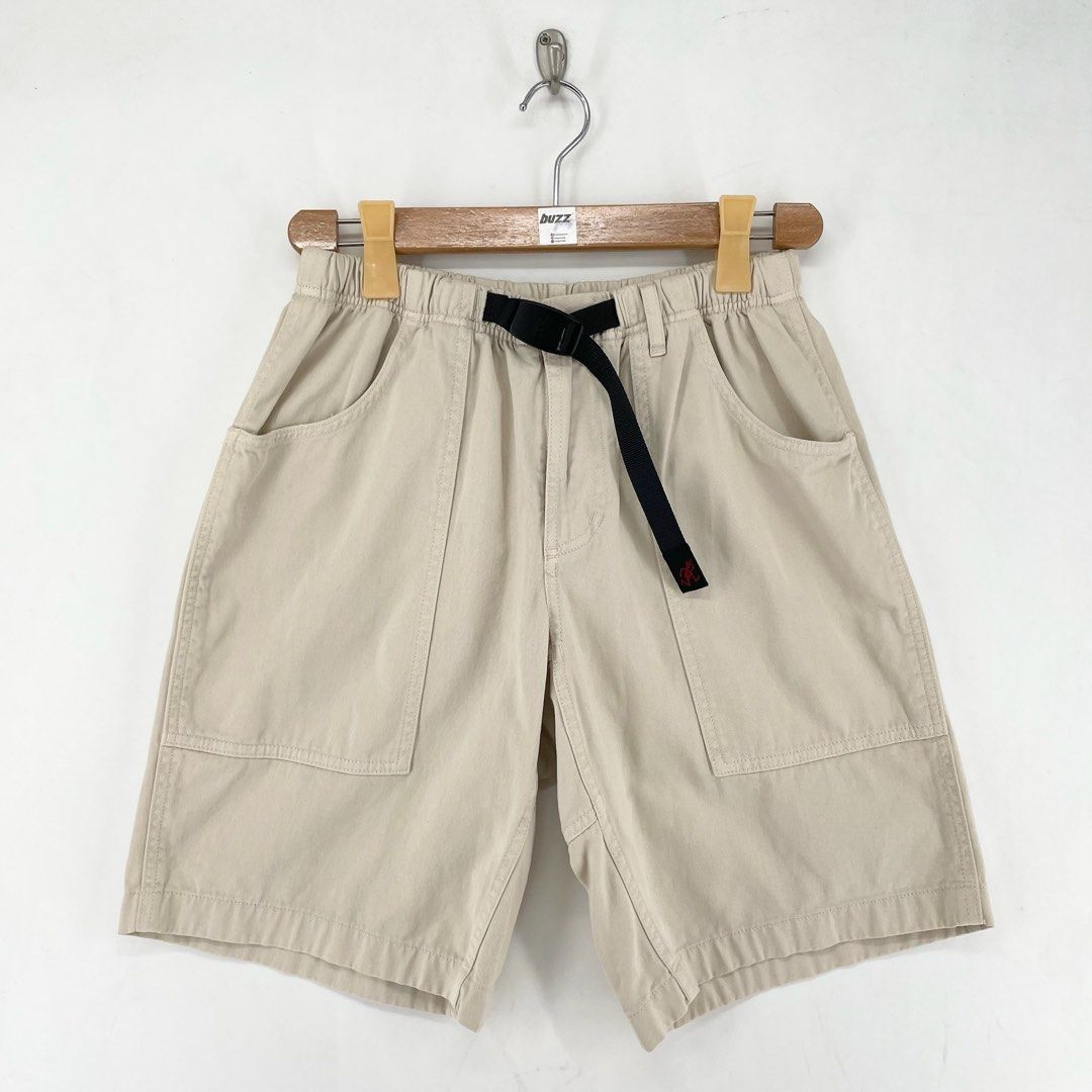 Gramicci Ridge Shorts (Category: Shorts) located in Manila. Submitted by buzz.garments (Listing ID 1466625466, Image 1). Description: Size: Small on tag Dimensions(inches) -Waist/Width: 27”-31” (Strechable) -Hip: 23” -Front Rise: 13” -Thigh: 13.5” -Inseam: 10” -Outseam/Length : 19” -Leg Opening: 11” - color may vary due to lighting. please manage your expectations-minimal and unseen flaws must be considered..