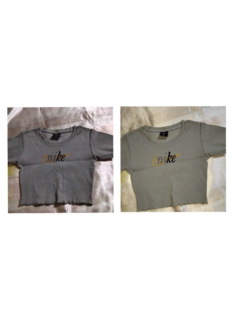 Gray Knitted Croptop (Category: Others Tops) located in Caloocan City. Submitted by thriftjz (Listing ID 1466674741, Image 1). Description: xs-small (M on tag) knitted makapal loc: South Caloocan.