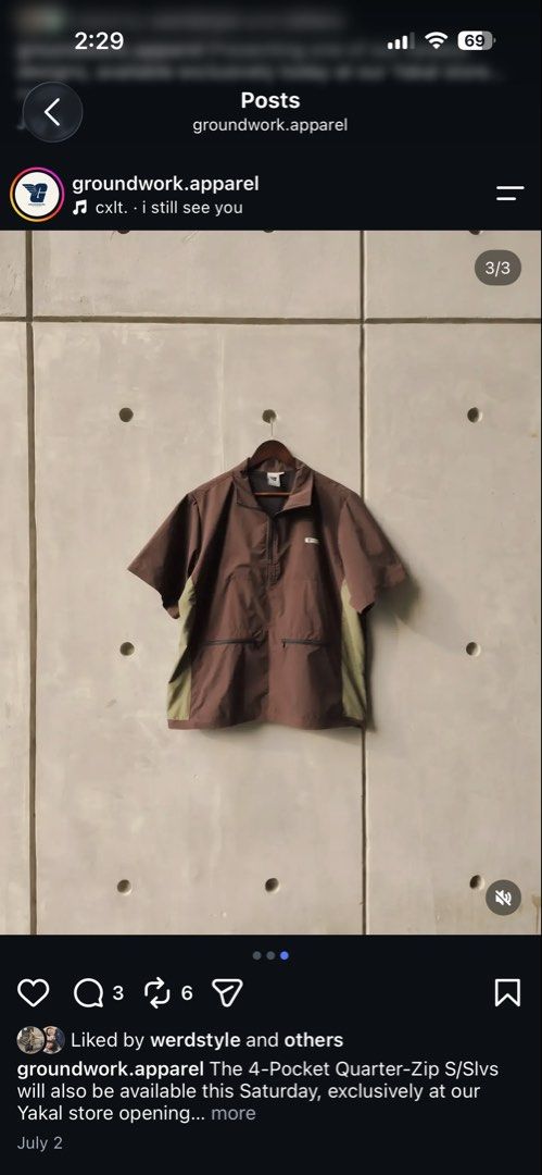 Groundwork Quarter Zip 4-Pocket (Category: Tshirts & Polo Shirts ) located in Makati City. Submitted by buymystuff01 (Listing ID 1466615765, Image 3). Description: Never worn brand new with tags Last price .