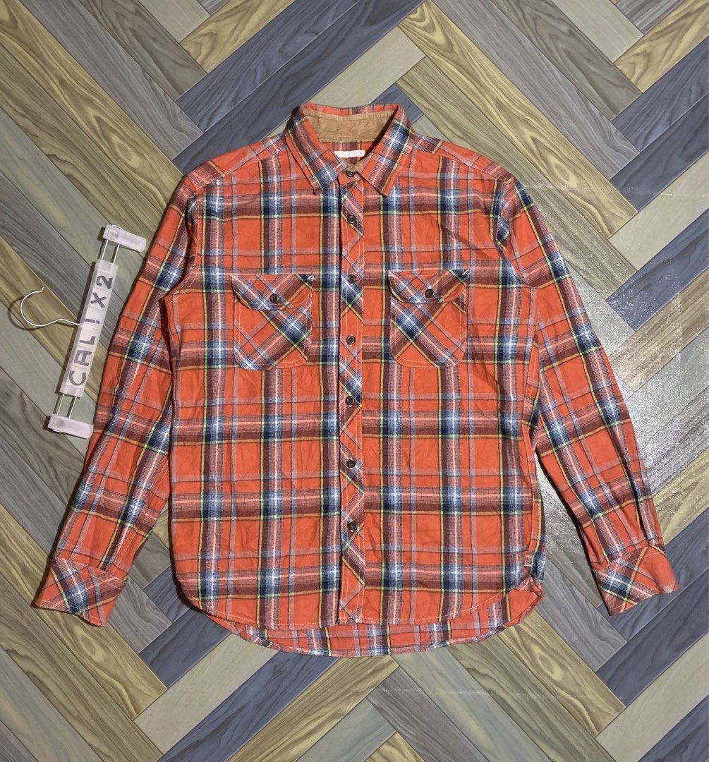 GU PLAID BUTTON-DOWN LONG-SLEEVE (Category: Coats, Jackets and Outerwear) located in Kapalong. Submitted by ac_thrift (Listing ID 1466589058, Image 1). Description: GU PLAID BUTTON-DOWN LONG-SLEEVE Size: Medium Dimes: W21 x L27-28 Color rate: 10/10 Condition: Excellent MoP: Gcash Location: Mindanao, Davao del Norte, Kapalong, 8113.
