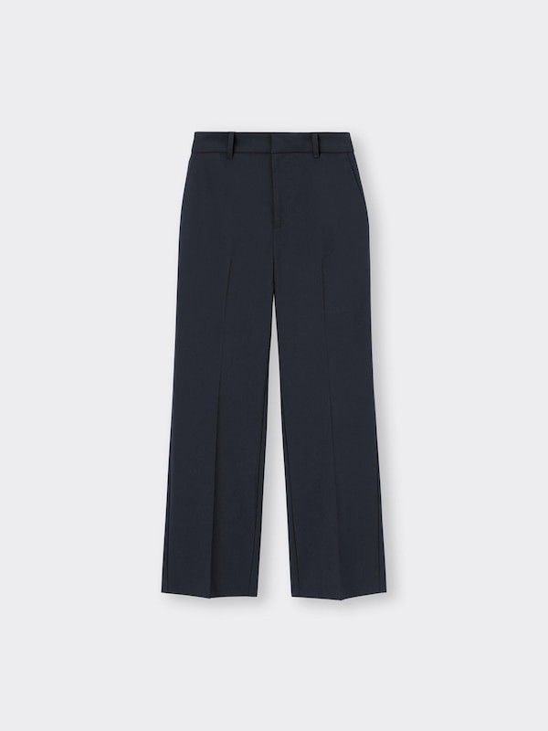 GU Washable Straight Pants (Category: Other Bottoms) located in Angeles City. Submitted by miss_independent01 (Listing ID 1466699421, Image 2). Description: GU Washable Straight Pants Color: Black Width: 14 (Medium on tag) Length: 38.5 MOP: Gcash ✅ Mine Now, Pay Now ✅ First to Pay, Gets the Item 📍 PAMPANGA Courier: JnT 🚚🚚 PM 💌.