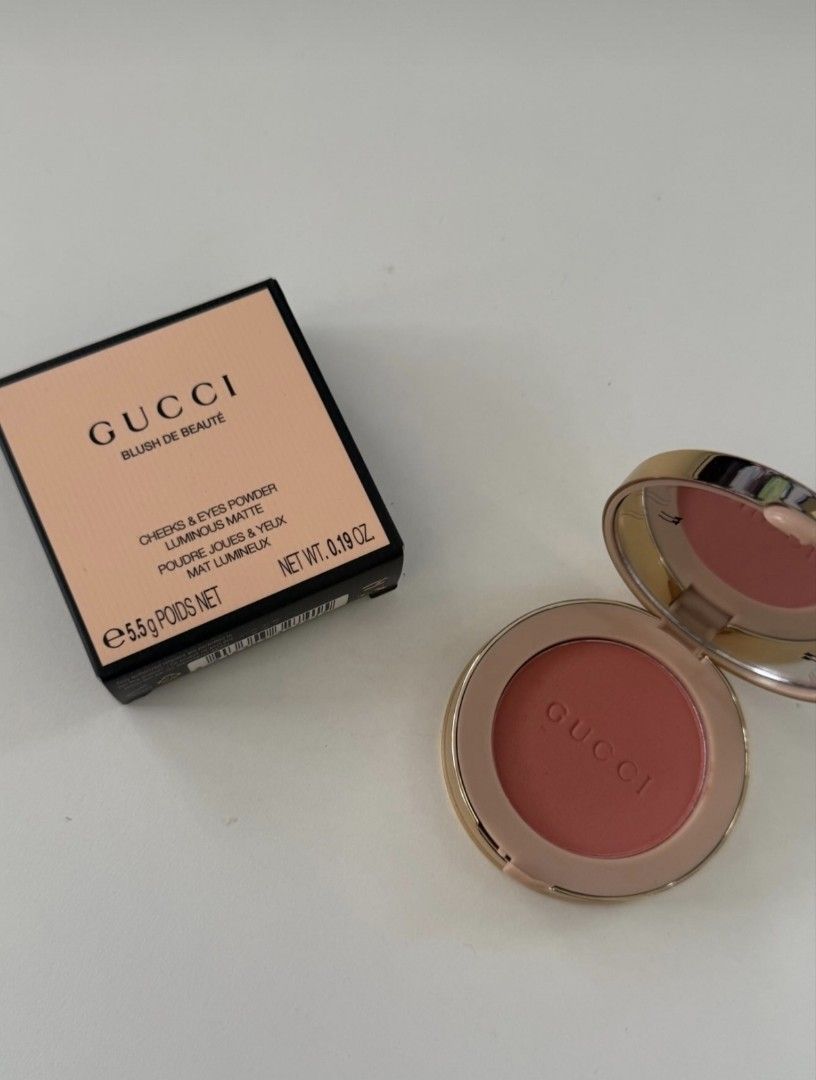 Gucci blush (Category: Makeup) located in Manila. Submitted by wearforce (Listing ID 1466716512, Image 1). Description: Gucci blush with box with sealed cheeks and eyes powder 1,599 + sf.
