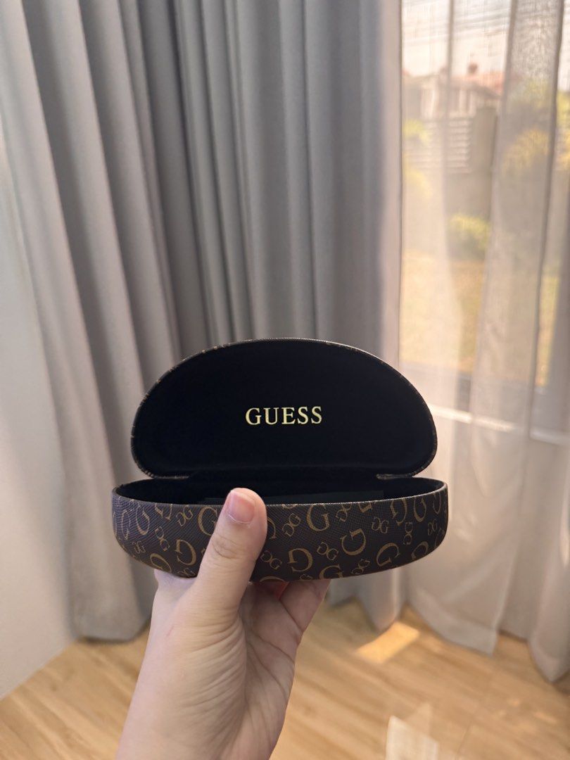 Guess Eyeglass Hard Case -Aunthentic (Category: Accessory Holder, Box & Organizers) located in Mexico. Submitted by hayascentph (Listing ID 1466723900, Image 3). Description: *Declutter *Mode of payment Gcash/Maya Wallet *Delivery Fee to be shouldered by buyer *We ship Nationwide *Courier JNT or LBC cash on delivery, Cash on pick up in nearest LBC branch Need a new scent? Follow my Facebook page for perfume finds! Facebook Page: Haya Scent Carous